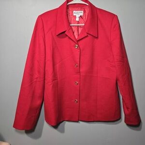 Pendleton‎ wool red blazer size 20w